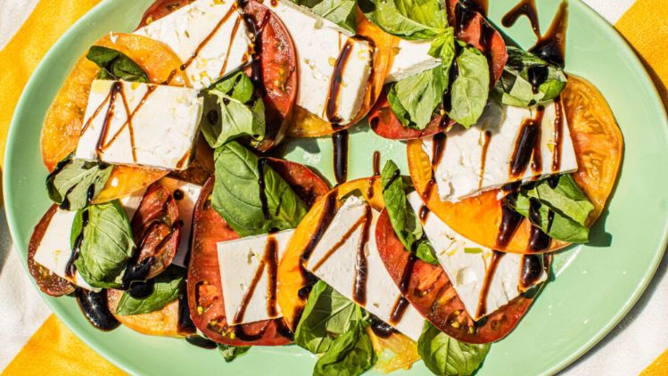 Feta Caprese Salad