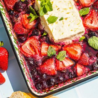 Baked Berry Feta