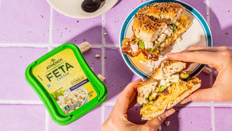 Feta Breakfast Sandwich